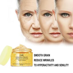 image-Women's Golden Face Cream Moisturizing And Nourishing Skin