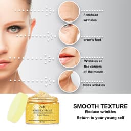 image-Women's Golden Face Cream Moisturizing And Nourishing Skin
