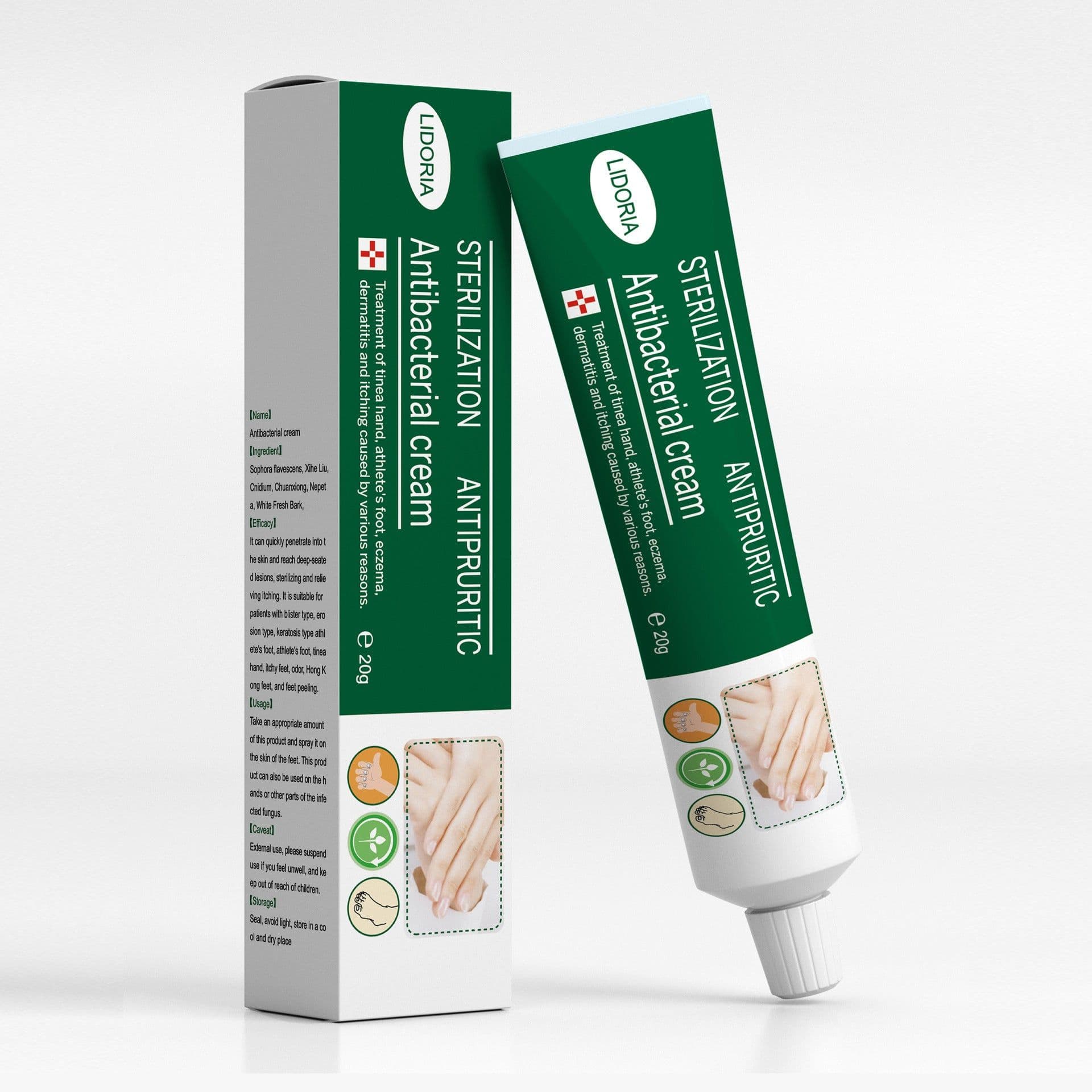 image-Suitable For Dry And Cracked Skin, Itchy Hands And Feet, And Bacteria Spill Cream