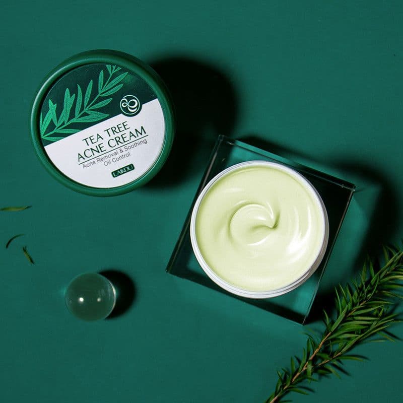 image-Tea Tree Anti Acne Face Cream 20g Moisturizing Skin Care Product