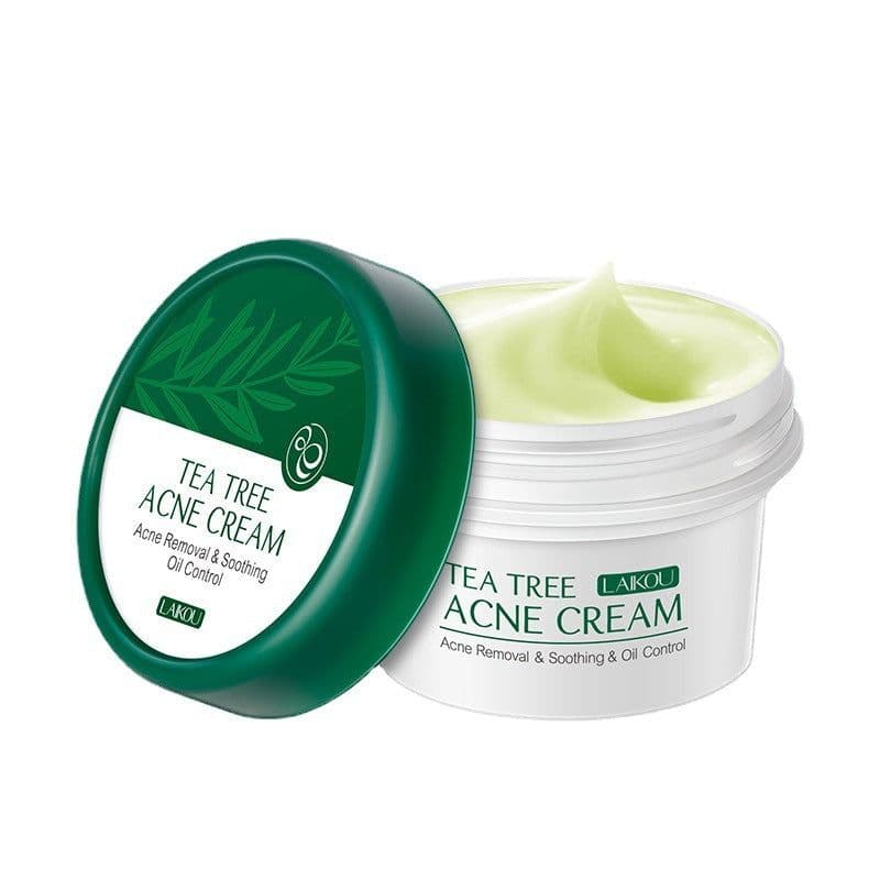 image-Tea Tree Anti Acne Face Cream 20g Moisturizing Skin Care Product