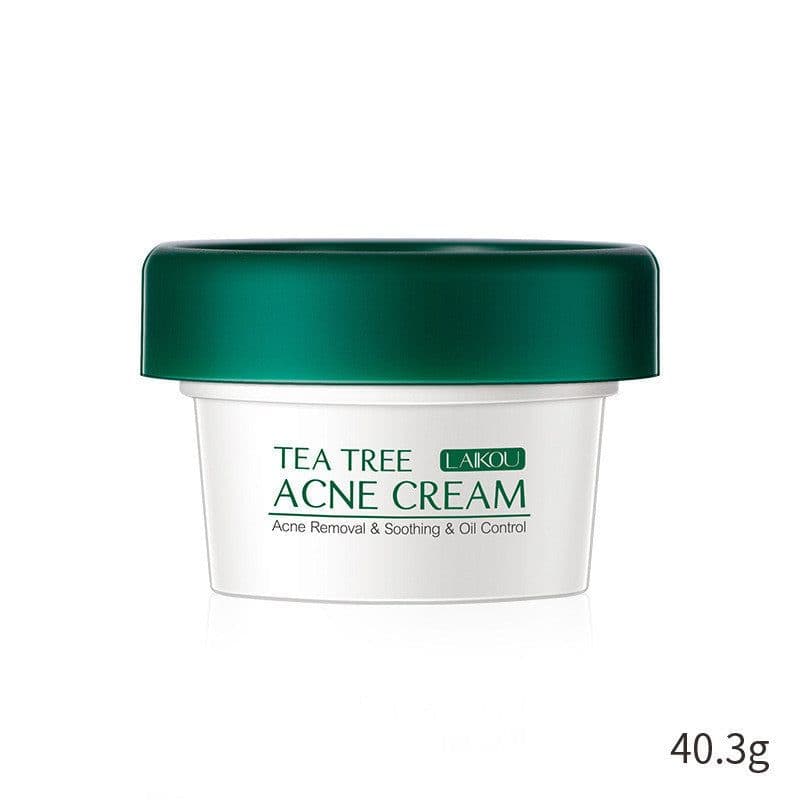 image-Tea Tree Anti Acne Face Cream 20g Moisturizing Skin Care Product