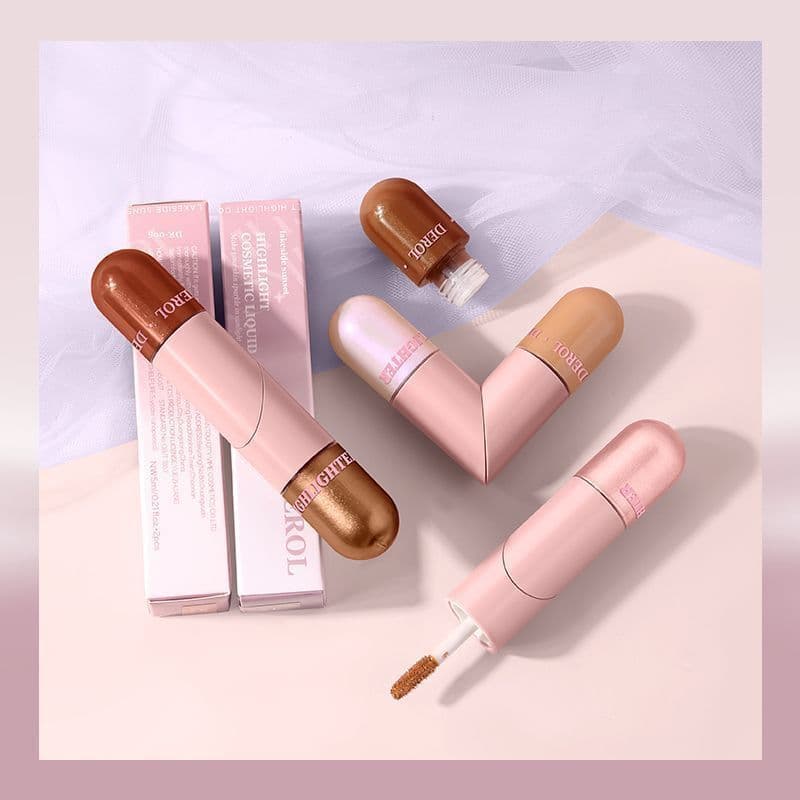image-Double-headed Face Lift Cream Foldable Tube Body Two-color Combination Base