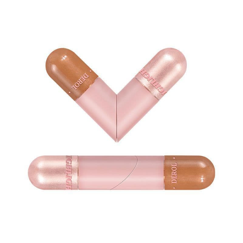 image-Double-headed Face Lift Cream Foldable Tube Body Two-color Combination Base