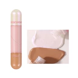 image-Double-headed Face Lift Cream Foldable Tube Body Two-color Combination Base