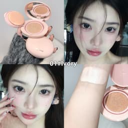 image-Cream Skin Light Luxury Face Cushion BB Cream Concealer Nude Color Makeup Girlish Style