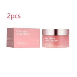 image-Collagen Jelly Face Cream Nicotinamide Gel Moisturizing And Brightening Facial Mask Anti-aging Shrinks Pores Jelly Cream Essence