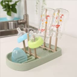 image-Baby Bottle Drying Rack Drying Rack Drain Stand Water Cup Holder Storage Box