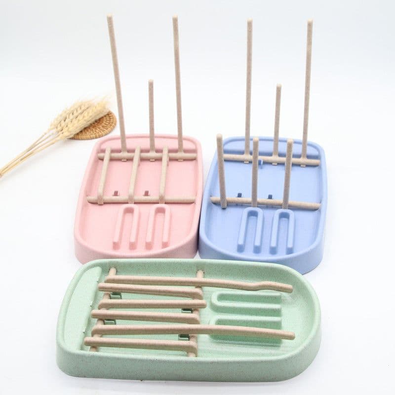 image-Baby Bottle Drying Rack Drying Rack Drain Stand Water Cup Holder Storage Box