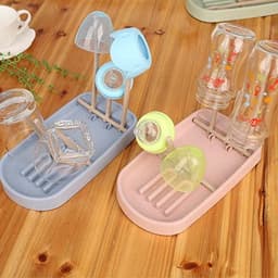 image-Baby Bottle Drying Rack Drying Rack Drain Stand Water Cup Holder Storage Box