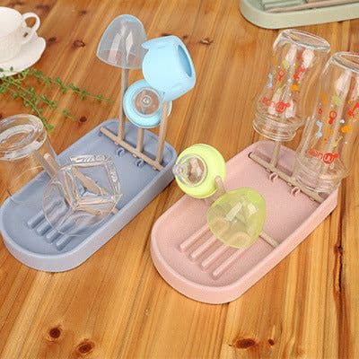 image-Baby Bottle Drying Rack Drying Rack Drain Stand Water Cup Holder Storage Box