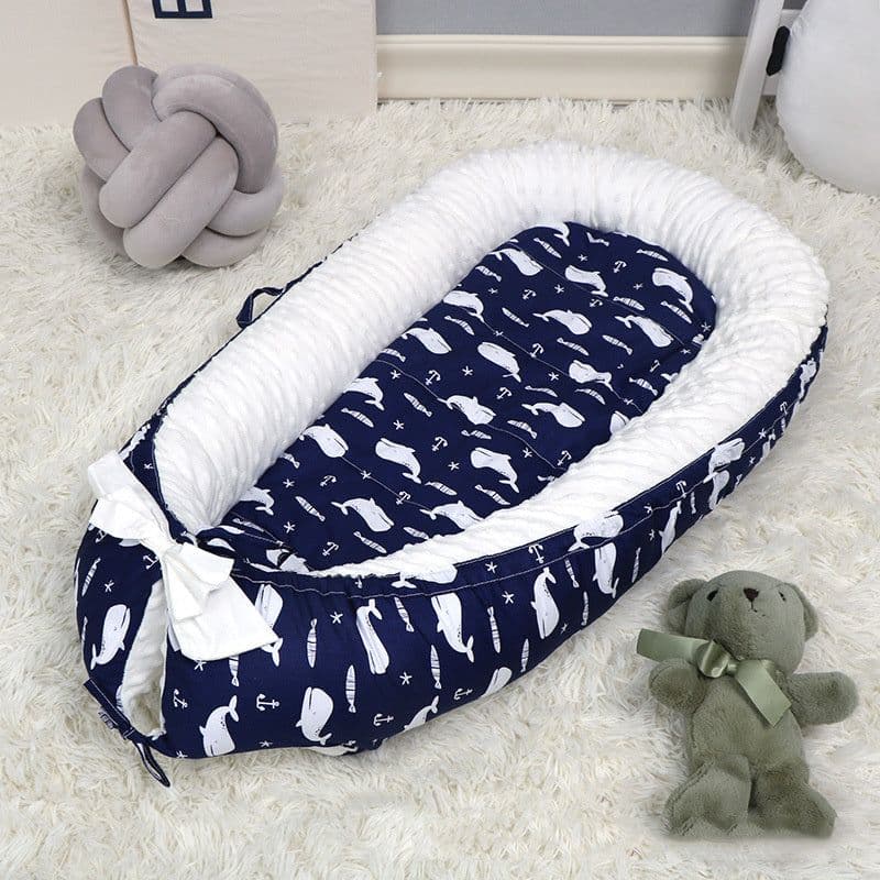 image-Household Baby Bed Bubble Fleece Bedding Kit