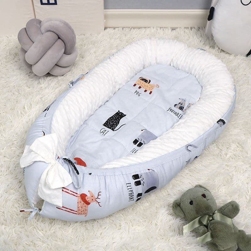 image-Household Baby Bed Bubble Fleece Bedding Kit