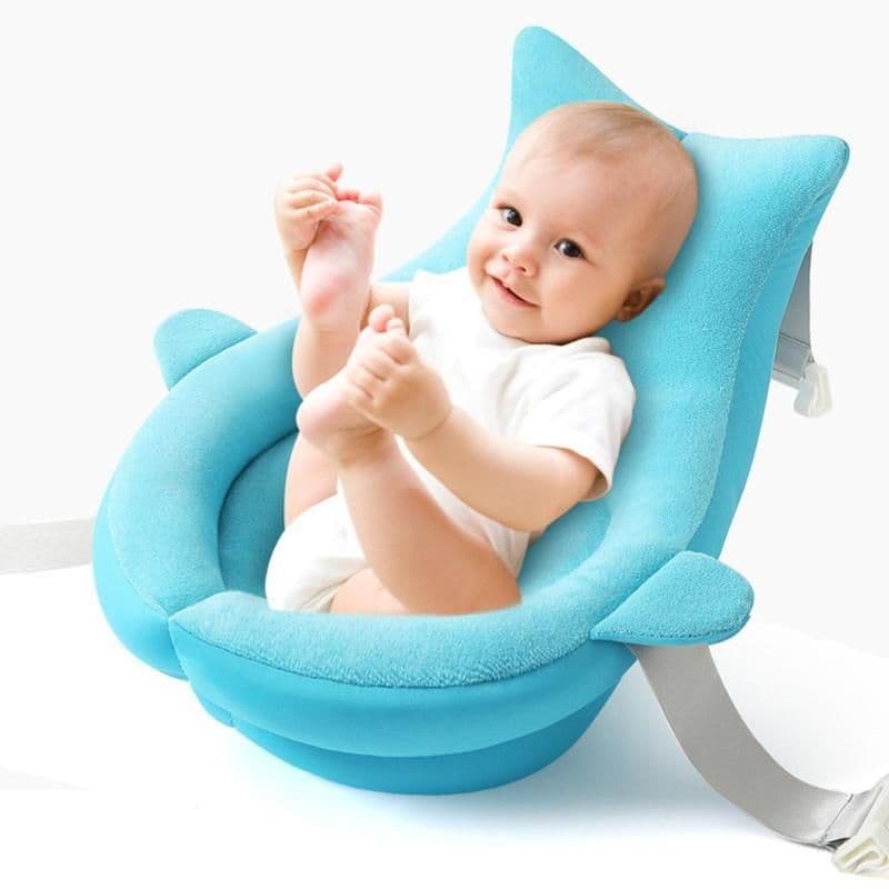image-Baby Shower Pad Baby Shower Bath Net Pocket Newborn Bath Suspension Bath Mat Factory Direct Wholesale Bath Mat