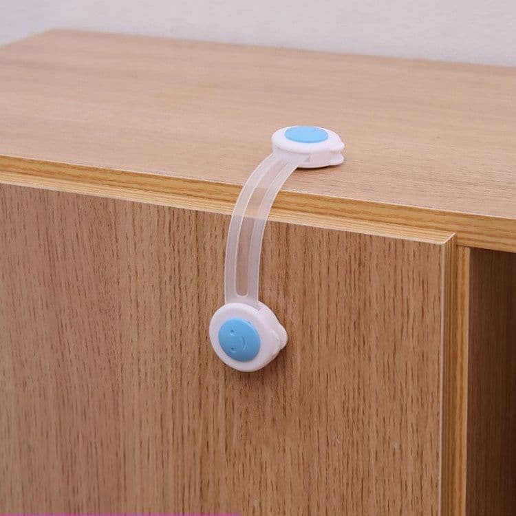image-Child Safety Lock Drawer Lock Multifunctional Baby Anti-Pinch Drawer Lock Refrigerator Interior Door Lock Baby Safety Lock
