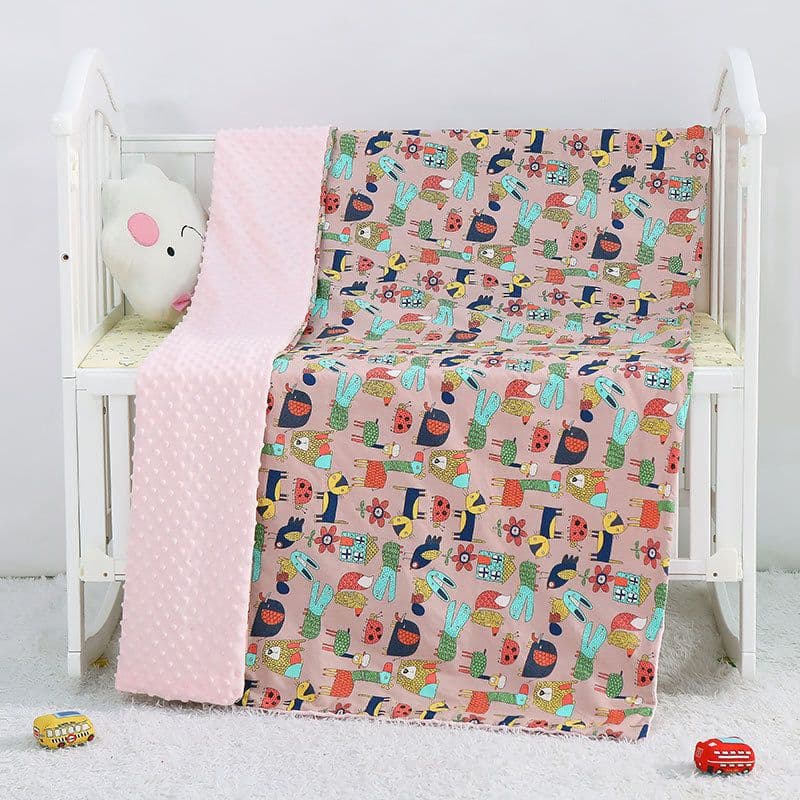 image-Cartoon Baby Blankets For Children To Appease Peas Blankets, Blankets, Strollers, Blankets