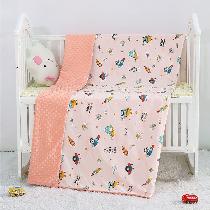 image-Cartoon Baby Blankets For Children To Appease Peas Blankets, Blankets, Strollers, Blankets