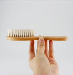 image-Baby Shower Shampoo Brush Small Comb Soft Bristles Brush Cleaning Care Tool