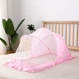image-Folding Mosquito Nets Can Be Used For Infants And Children'S Beds