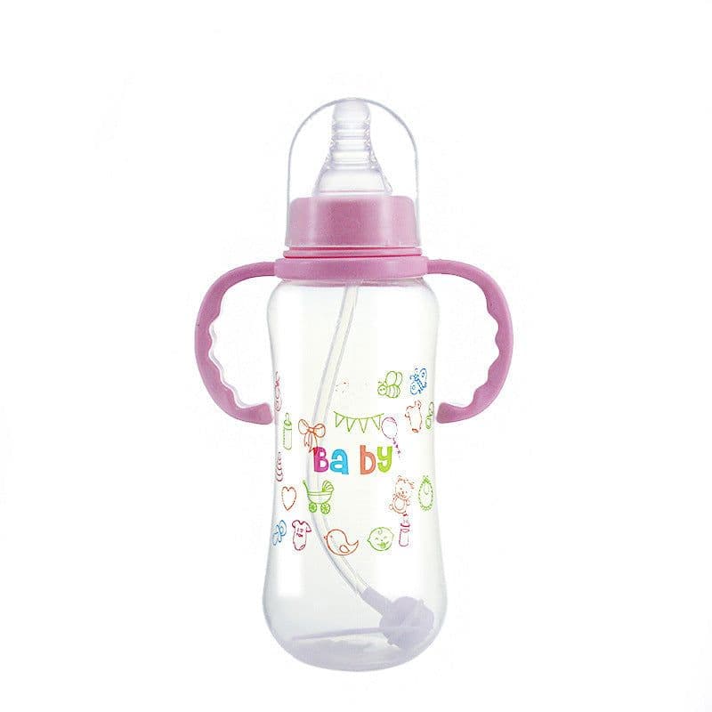 image-Children's Baby Standard Mouth Food Grade PP Feeding Bottle