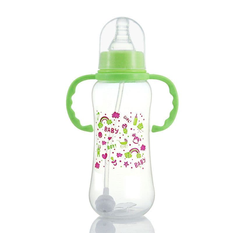 image-Children's Baby Standard Mouth Food Grade PP Feeding Bottle