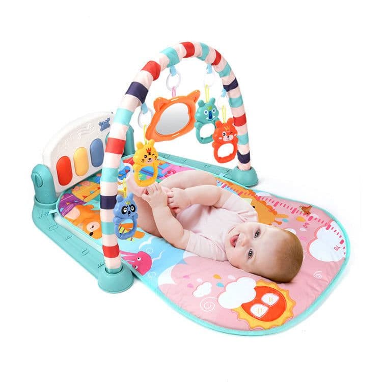 image-Baby Fitness Frame Pedal Piano Baby With Music Kids Pedal Toy