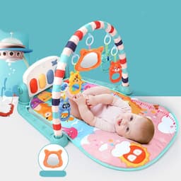image-Baby Fitness Frame Pedal Piano Baby With Music Kids Pedal Toy