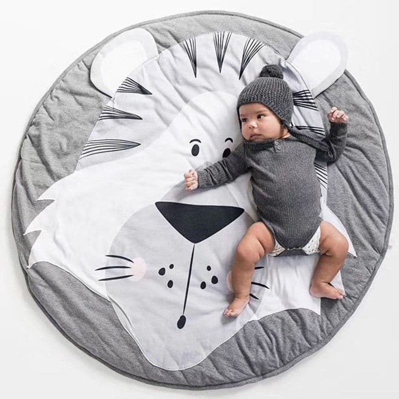 image-Cartoon Cotton Children Crawling Mats