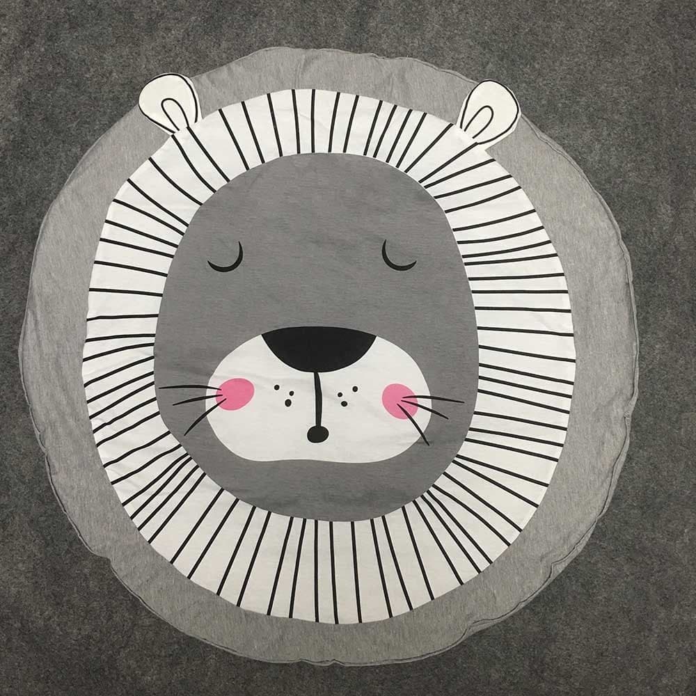 image-Cartoon Cotton Children Crawling Mats