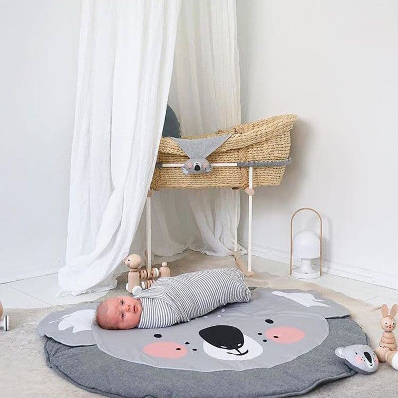 image-Cartoon Cotton Children Crawling Mats