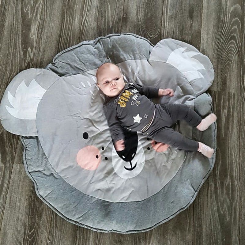 image-Cartoon Cotton Children Crawling Mats