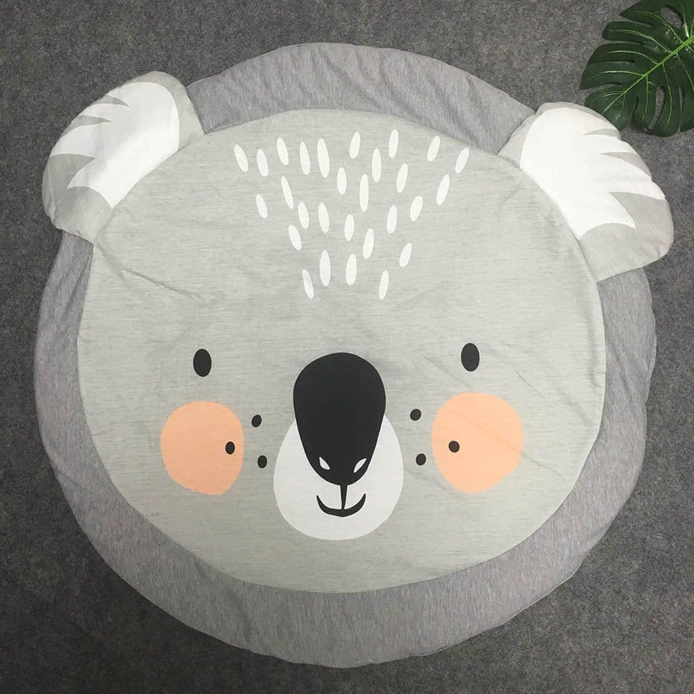 image-Cartoon Cotton Children Crawling Mats