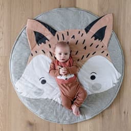 image-Cartoon Cotton Children Crawling Mats