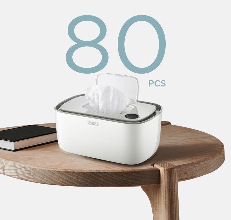 image-Electric Baby Wet Tissue Dispenser Paper Case Napkin Heating Storage Box Warmer Temperature Control Thermostat Wipes Heater