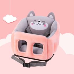 image-Cartoon Portable Baby Dining Chair Multifunctional Baby Car Can Be Fixed