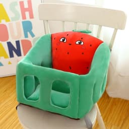 image-Cartoon Portable Baby Dining Chair Multifunctional Baby Car Can Be Fixed