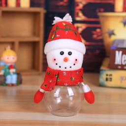 image-Christmas Gift Bags Candy Jar Storage Bottle Santa Bag Sweet Christmas Candy Bag Boxes Child Kids Gifts New Year