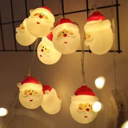 image-Lovely Santa Claus LED String Lights Waterproof Christmas Tree Decoration
