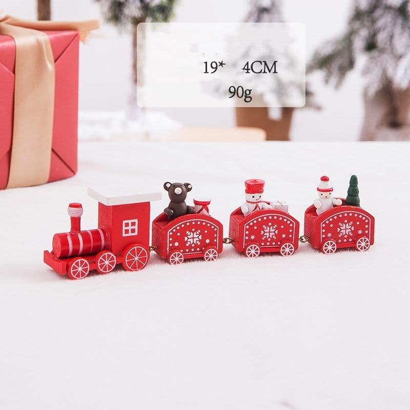 image-Christmas gift calendar scene decoration toys