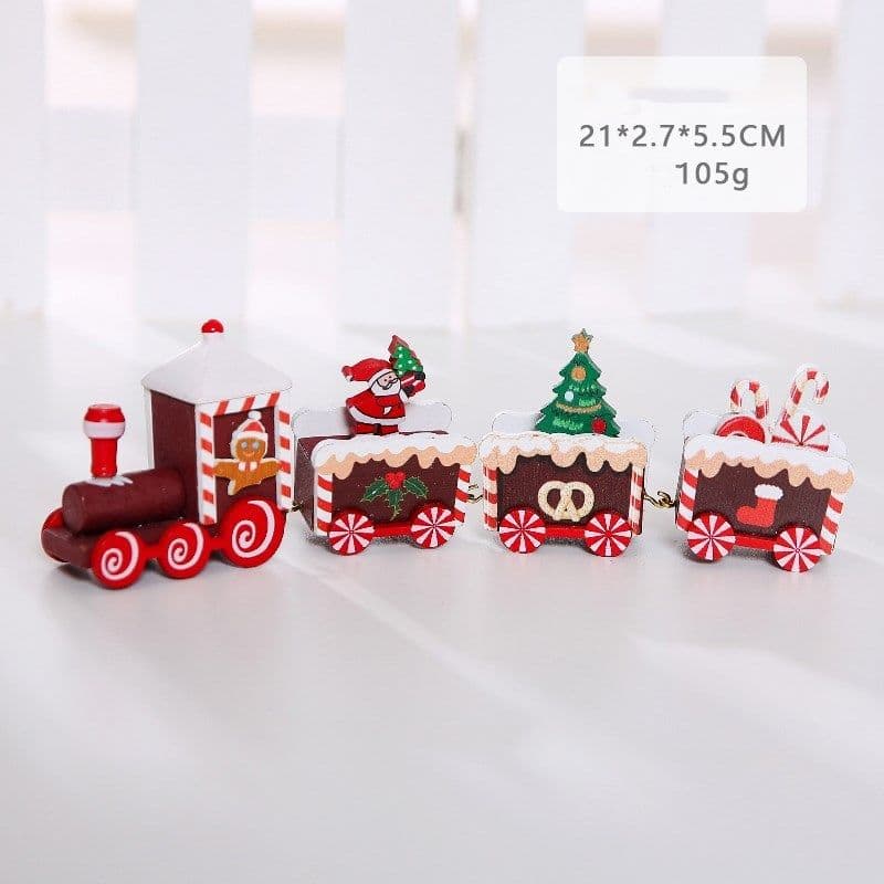 image-Christmas gift calendar scene decoration toys