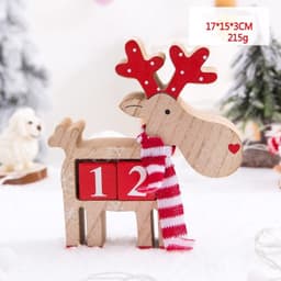 image-Christmas gift calendar scene decoration toys