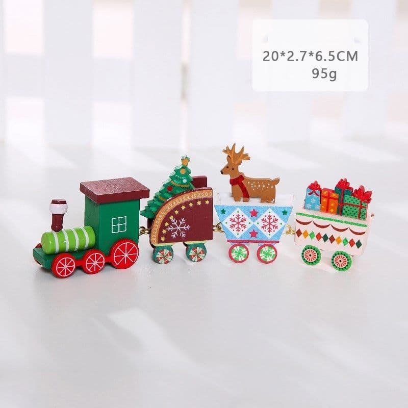 image-Christmas gift calendar scene decoration toys