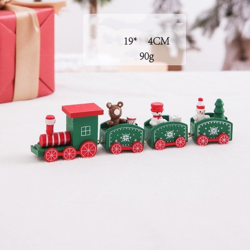 image-Christmas gift calendar scene decoration toys