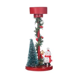 image-Christmas Decorations Desktop Resin Christmas Tree Elderly Candlestick