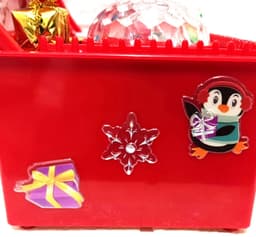 image-Electric lift Christmas music gift box