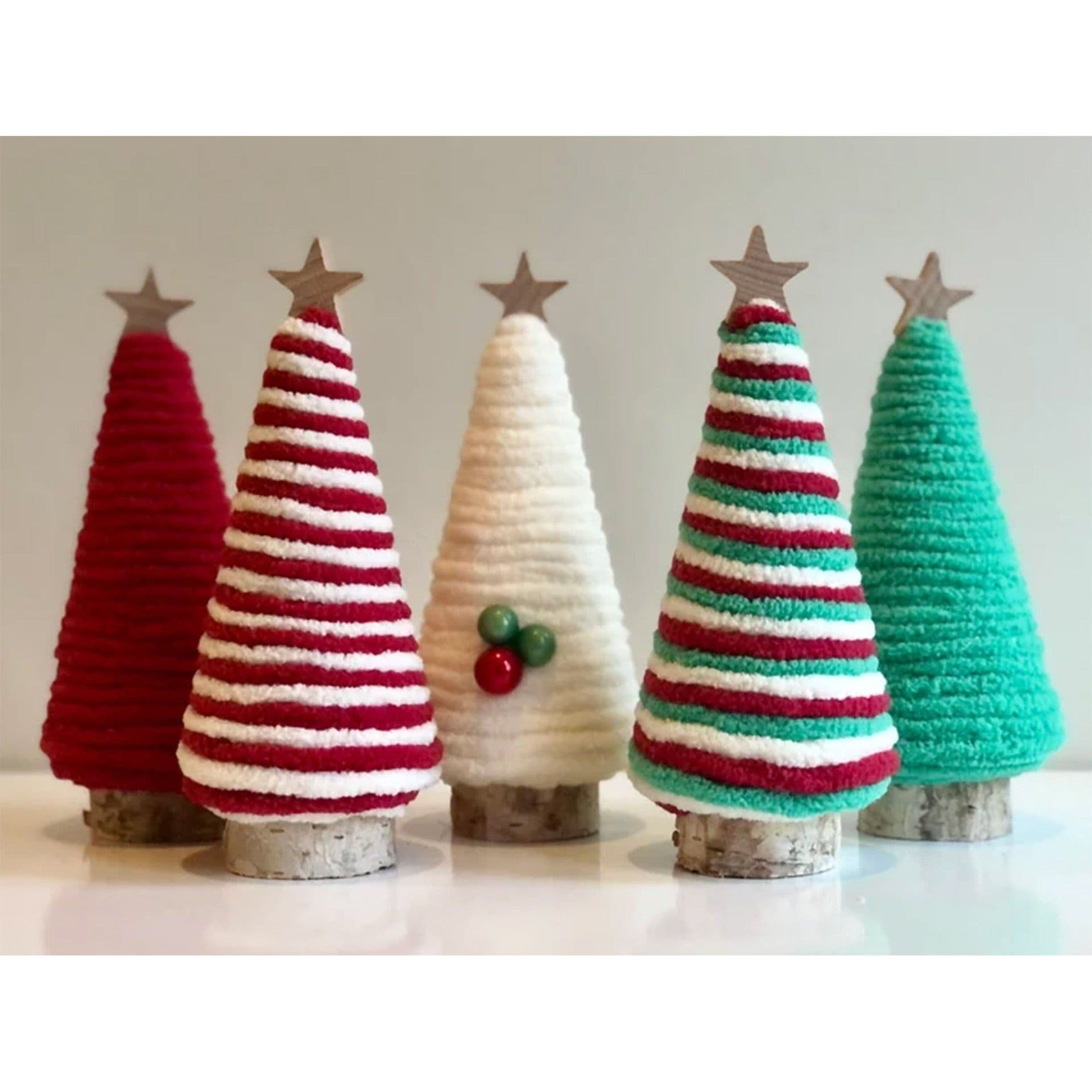 image-Christmas Layout Mini Christmas Tree Decorations