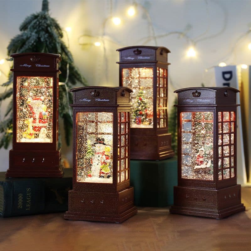 image-Christmas Decoration Music Box Furnishings Ornaments
