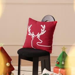 image-Christmas Festival Pillow Cover Home Snowflake