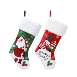 image-Christmas Decoration Supplies Flannel Gift Bag