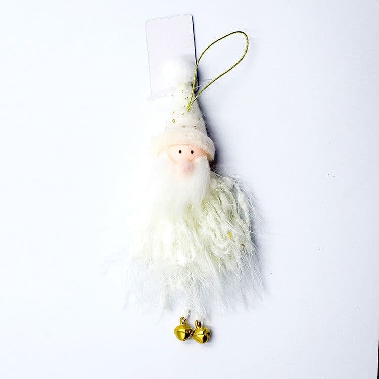image-Christmas angel plush pendant